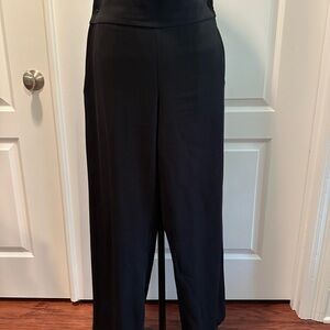 Liverpool Black Wide Leg Women's Pants